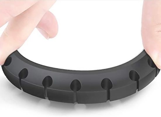 خرید گیره کابل سیلیکونی عملی LFGB، مدیر کابل میز سیلیکون سیم پیچ کابل USB دستگاه شارژ دستگاه ذخیره سازی کابل online manufacture