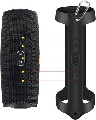 خرید سفارشی سازی ورزیو JBL بلوتوث اسپیکر حمل سیلیکون کیف اسپیکر قطره ضد سیلیکون محافظ پوشش هنگام رفتن بیرون online manufacture