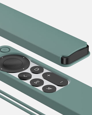 مناسب برای Apple TV کنترل از راه دور سیلیکون محافظ آستین ضد سقوط و ضد گرد و غبار سیلیکون محافظ آستین