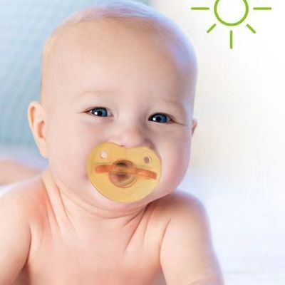 پستانک سیلیکونی مایع بامزه و سرگرم کننده کودک برای تسکین و تسکین خواب